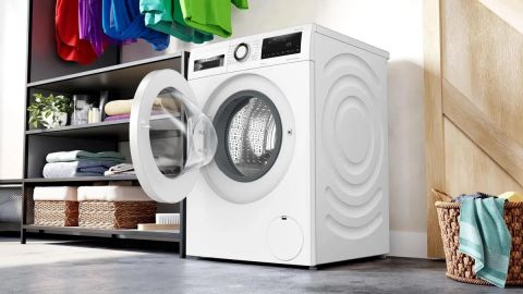 Стирально-сушильная машина Bosch WNA134L0SN белый, изображение 5