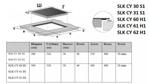 Электрическая варочная панель Schaub Lorenz SLK CY 62 H1 черный, изображение 5