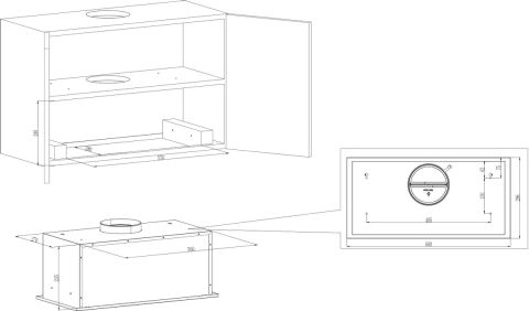 Вытяжка встраиваемая Kuppersberg Intouch 60 B черный, изображение 5