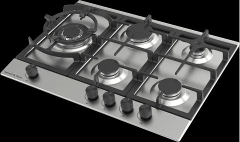 Газовая варочная панель Zigmund & Shtain G 14.7 S нержавеющая сталь, изображение 3