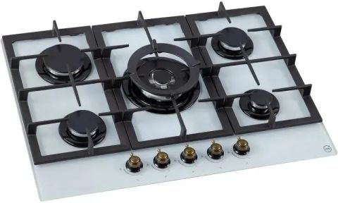 Газовая варочная панель MBS PG-801WH стекло белое, изображение 3