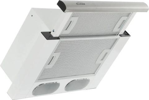 Вытяжка встраиваемая Elikor Интегра 45П-400-В2Л белый/нержавеющая сталь, изображение 3
