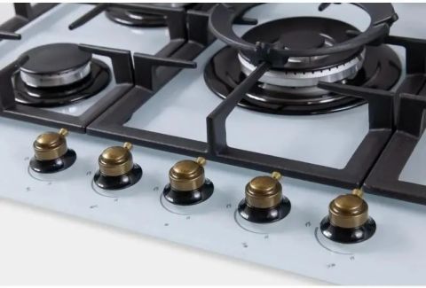 Газовая варочная панель MBS PG-801WH стекло белое, изображение 4