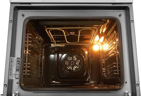 Духовой шкаф LEX EDS 101 GR серый, изображение 4