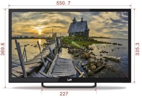 Телевизор LEFF 24H240T, изображение 3