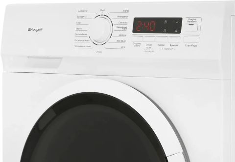 Стиральная машина Weissgauff WM 4106 D белый, изображение 5
