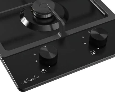 Газовая варочная панель Monsher MSG 33 Noir черный, изображение 3