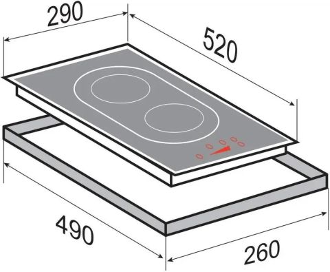 Варочная панель Zigmund & Shtain CI 29.3 W, изображение 4
