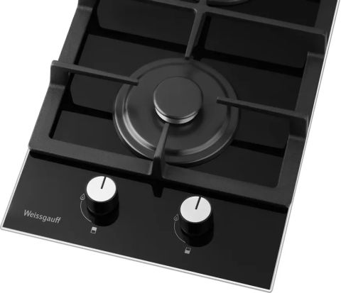 Газовая варочная панель Weissgauff HGG 320 BGL черный, изображение 3