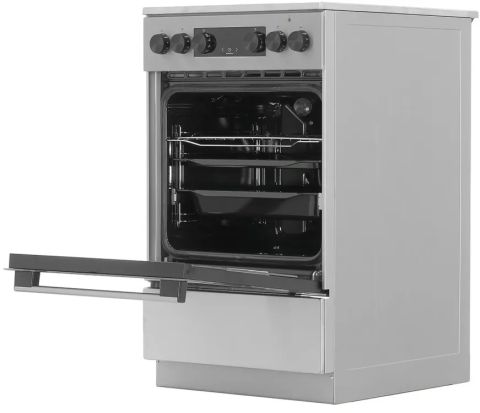 Плита электрическая Gorenje GEC5C40XAOT серебристый, изображение 4