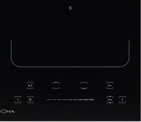 Индукционная варочная панель Krona ERDE 30 BL 2BFTS черный, изображение 4