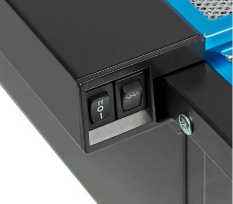 Вытяжка встраиваемая Elikor Интегра 50П-400-В2Л черный/нержавеющая сталь, изображение 4