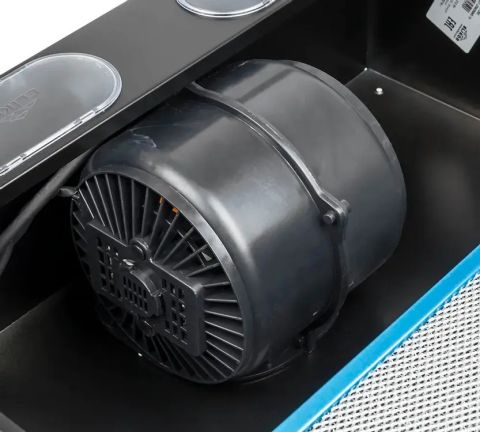 Вытяжка встраиваемая Elikor Интегра 50П-400-В2Л черный/нержавеющая сталь, изображение 5