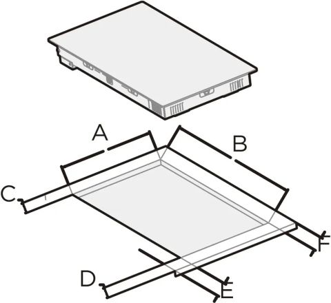 Варочная поверхность Midea MIH32103 черный, изображение 5