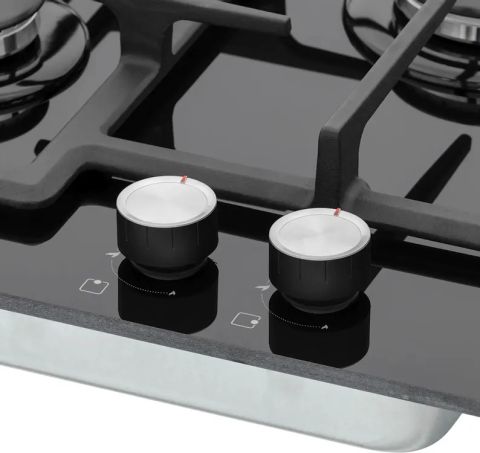 Газовая варочная панель Krona RITTER 67/60 BL черный, изображение 5