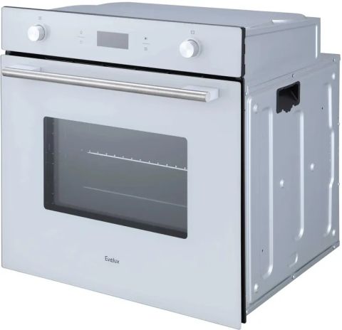 Духовой шкаф Evelux EO 650 PW белое стекло, изображение 3