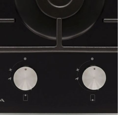 Газовая варочная панель Krona HAGEL 30 BL черный, изображение 4