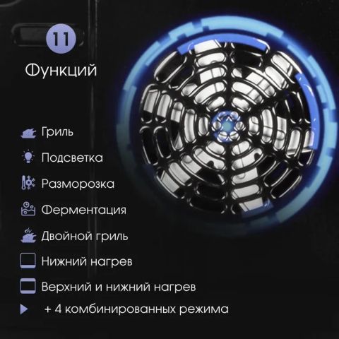 Духовой шкаф Zigmund & Shtain E 168 W белый, изображение 4