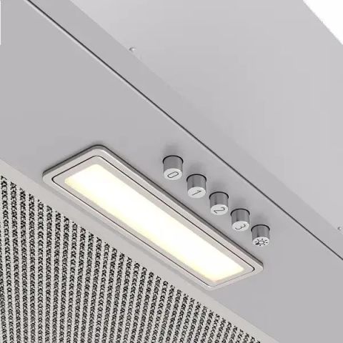 Вытяжка встраиваемая Elikor 60П-500-К3Д хром, изображение 2