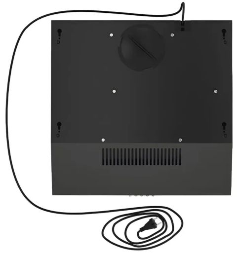 Вытяжка наклонная Elikor Vertex BK 50 черный, изображение 4