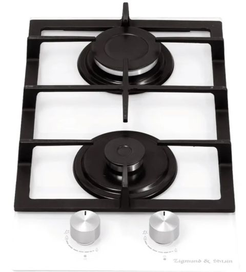 Газовая варочная панель Zigmund & Shtain M 26.3 W белый, изображение 3