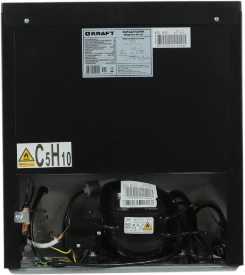 Холодильник Kraft BR 50I серебристый, изображение 5