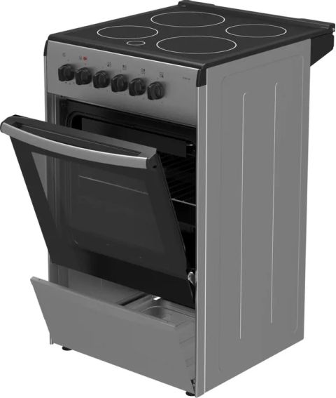 Плита электрическая Darina 1B EC 341 606 серебристый/черный, изображение 3