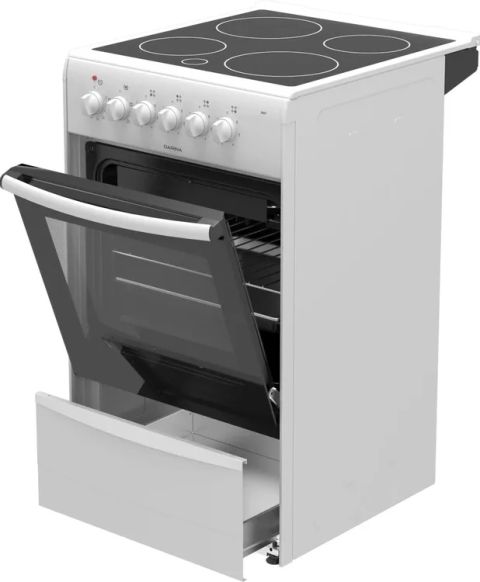 Плита электрическая Darina B 3607 W белый/черный, изображение 4