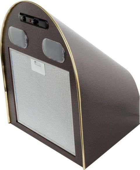 Вытяжка каминная Elikor Эпсилон 50П-430-П3Л медный/золотистый, изображение 3