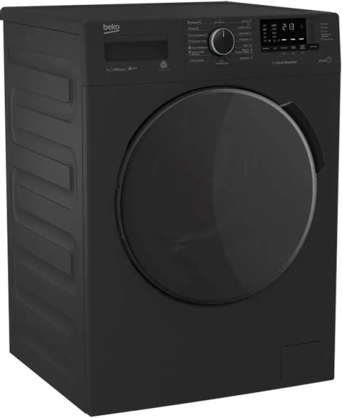 Стиральная машина Beko WSPE7612A антрацит, изображение 3