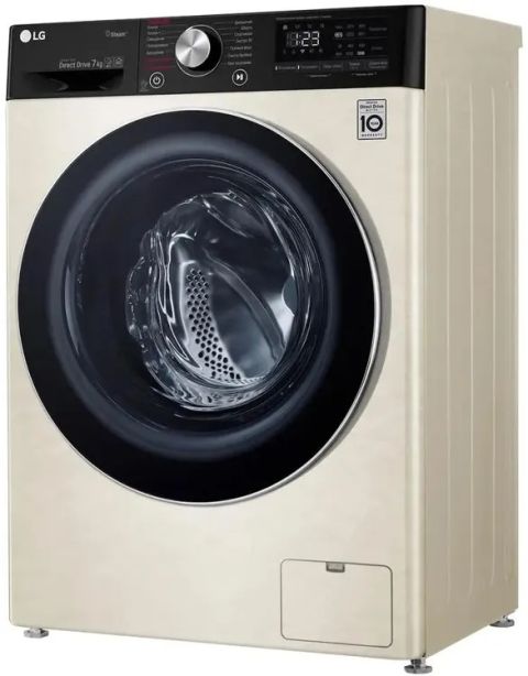 Стиральная машина LG F2V5HS9B бежевый, изображение 4