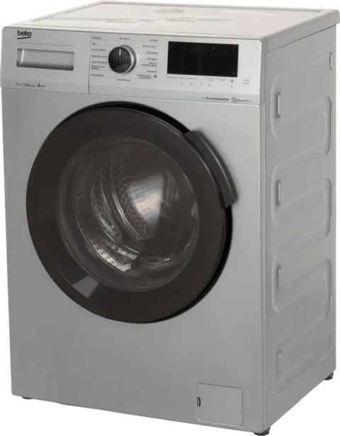 Стиральная машина Beko WSPE7H616S cеребристый, изображение 3