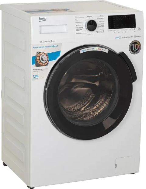 Стиральная машина Beko WSPE7H616W белый, изображение 4