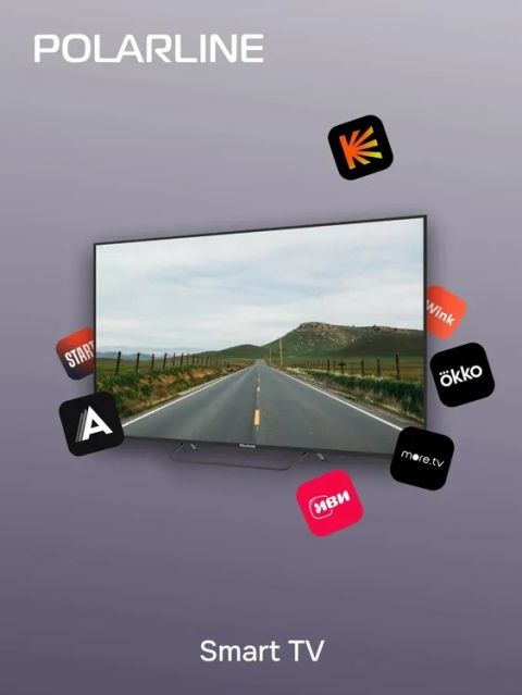 Телевизор PolarLine 65PU51TC-SM, изображение 4