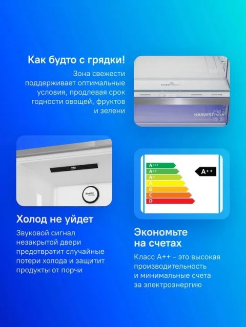 Холодильник Beko B5RCNK403ZXBR антрацит, изображение 4
