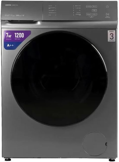 Стиральная машина Centek CT-1973 серый, изображение 3