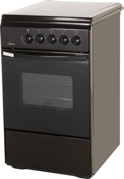 Плита газовая Flama RG 24019 B коричневый, изображение 4