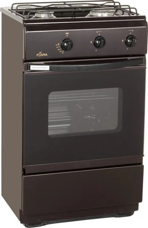 Плита газовая Flama CG 3202 B коричневый, изображение 4