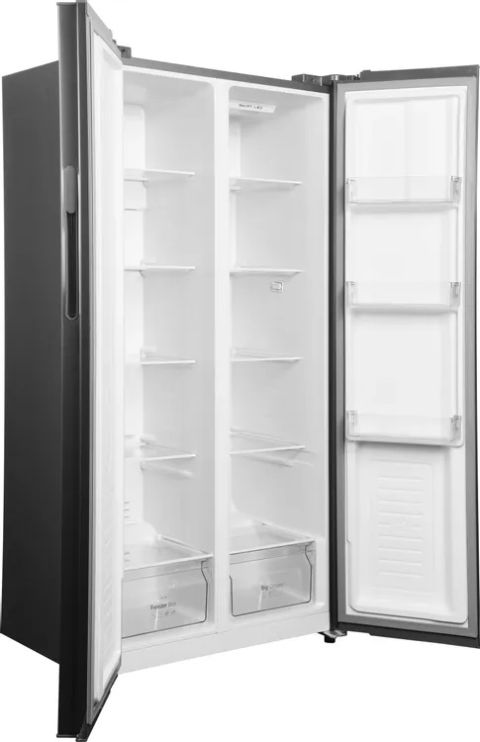 Холодильник Бирюса SBS 400 DI нержавеющая сталь, изображение 3