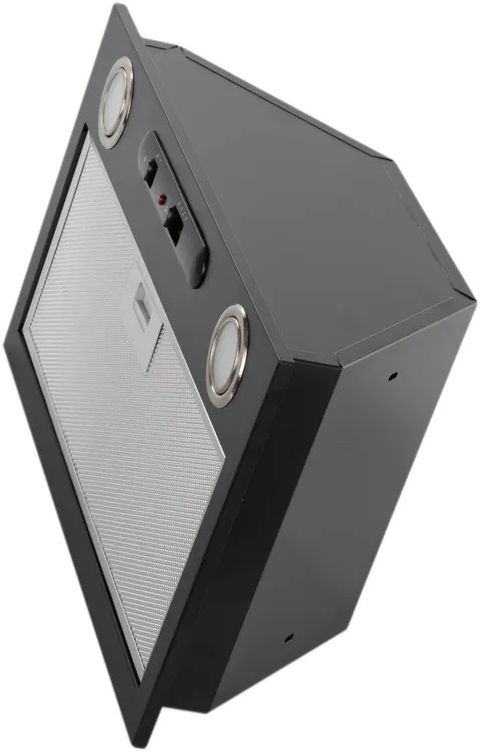 Вытяжка встраиваемая Elikor Врезной блок 52П-400-П3Д черный, изображение 3