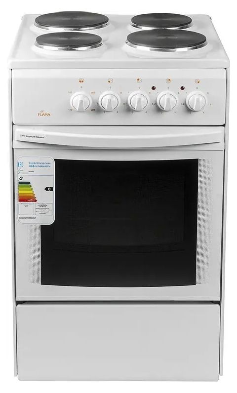 Плита электрическая Flama AE 1304 W белый, изображение 3