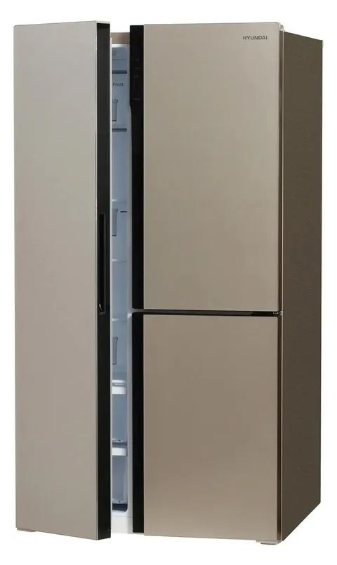 Холодильник Hyundai CS6073FV шампань, изображение 3