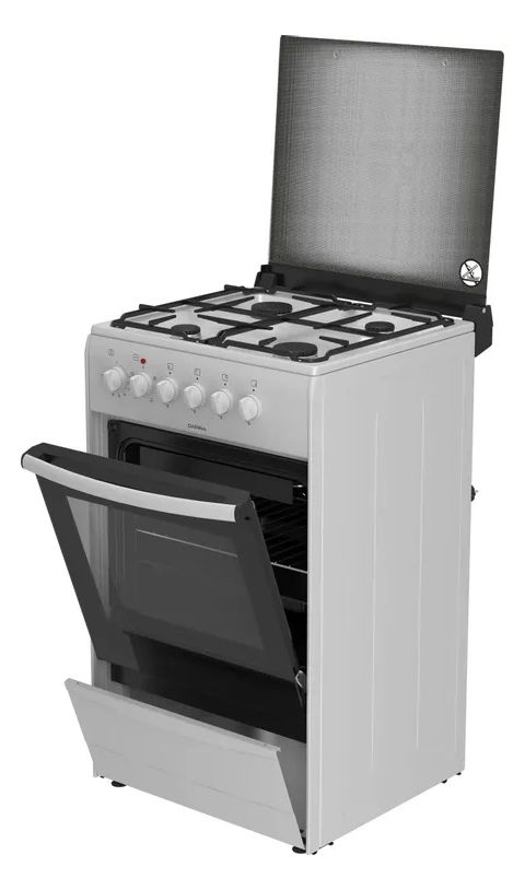 Плита комбинированная Darina 1B KM 441 306 W белый/черный, изображение 3