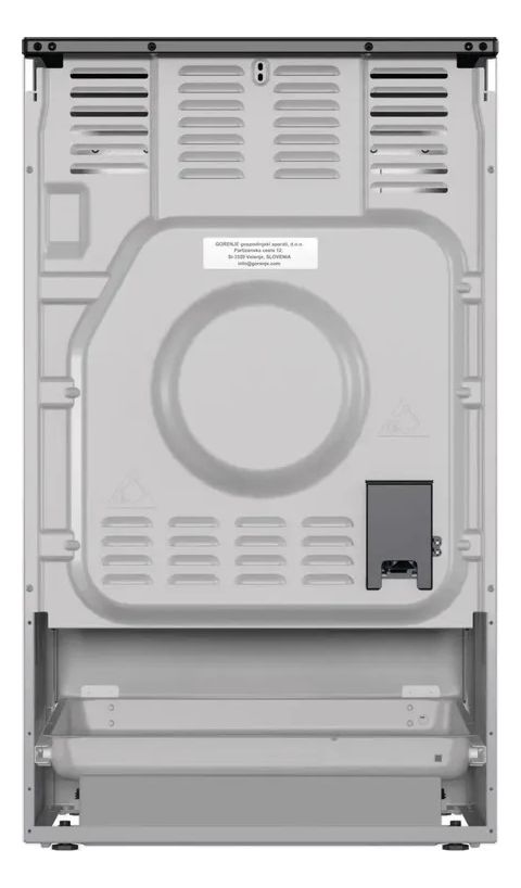 Плита электрическая Gorenje GEC5C41SG серый, изображение 4