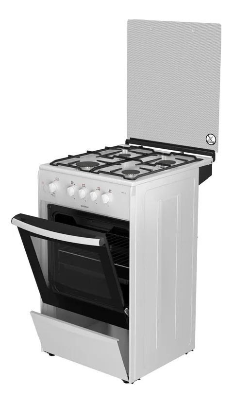 Плита газовая Darina 1B GM 341 107 W белый/черный, изображение 4