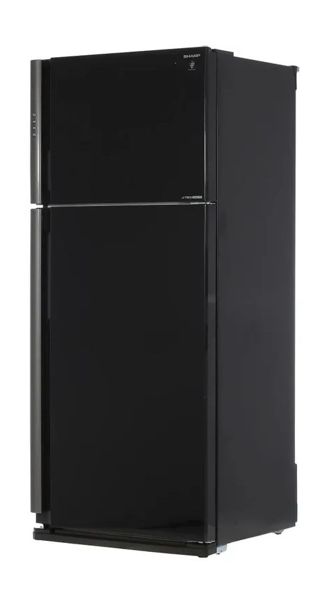 Холодильник Sharp SJ-XP59PGBK черное стекло/стекло, изображение 5