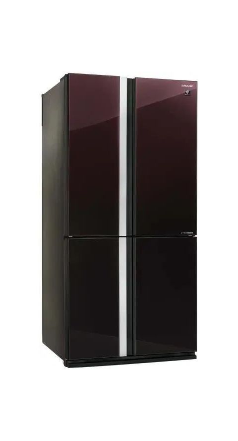 Холодильник Sharp SJ-GX98PRD темно-бордовый, изображение 4