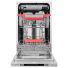 Посудомоечная машина Kuppersberg GLM 4580 серебристый, изображение 2