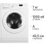 Стиральная машина Indesit BWSA 7109 WWV белый